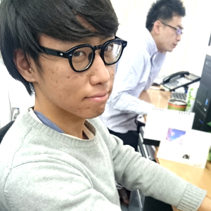 システム開発事業部 岡部(2015年入社)